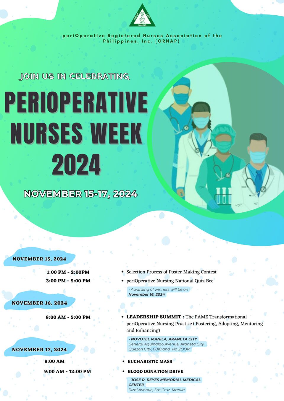 Perioperative Nurses Week 2024 ORNAP